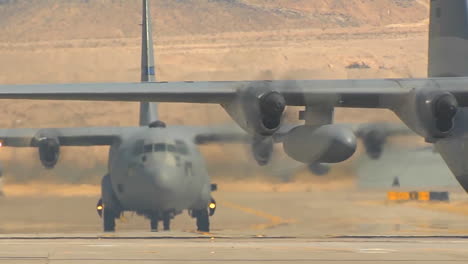 Air-Force-C130-On-The-Runway