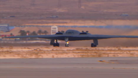 The-Air-Forcer-B2-Stealth-Bomber-Takes-Off-From-A-Military-Base-1