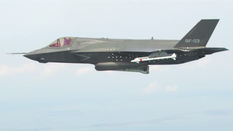 An-F35-Lightning-Drops-Bombs-From-A-High-Altitude