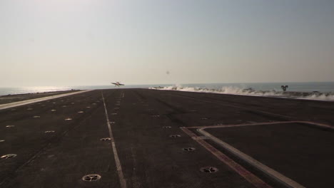Various-Jet-Aircraft-Take-Off-From-The-Deck-Of-An-Aircraft-Carrier-2