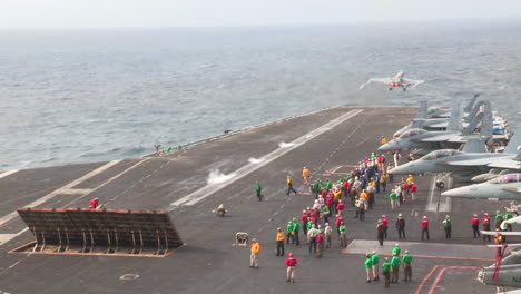Various-Jet-Aircraft-Take-Off-From-The-Deck-Of-An-Aircraft-Carrier-5