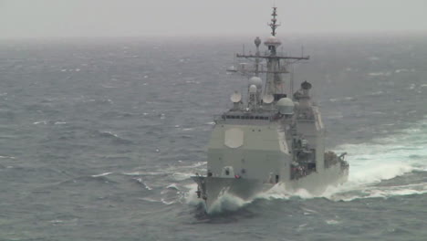 A-Military-Supply-Ship-On-The-High-Seas