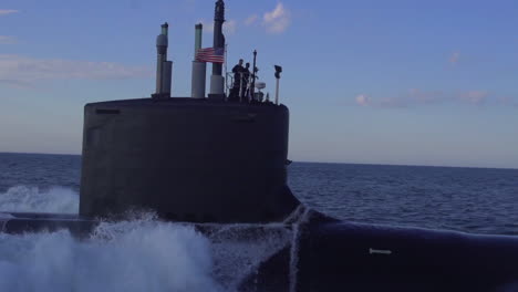 Excellent-Aerials-Over-A-Submarine-At-Sea-6