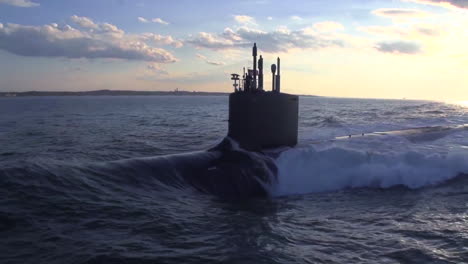 Excellent-Aerials-Over-A-Submarine-At-Sea-7