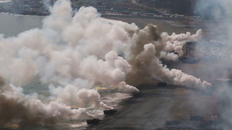 American-And-Korean-Marines-Conduct-A-Massive-Amphibious-Invasion-Exercise-Complete-With-Explosives-And-Beach-Landings-3
