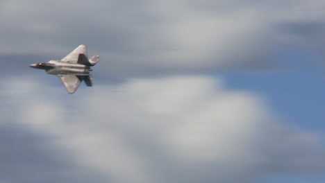 An-F15-Fighter-Jet-Performs-Stunts-At-An-Airshow