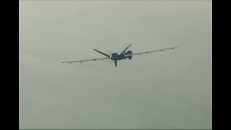 Shots-Of-A-Rq4-Unmanned-Surveillance-Drone-In-Flight