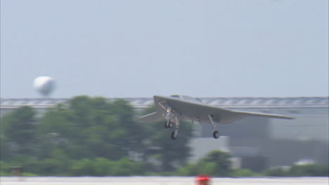 The-X47B-Spy-Plane-In-Flight