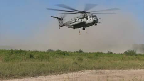 Der-Sikorsky-Ch53-Hubschrauber-In-Aktion