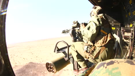 Us-Marines-Conduct-Live-Fire-Exercises-From-A-Uh1-Huey-And-A-Ah1W-Super-Cobra-3