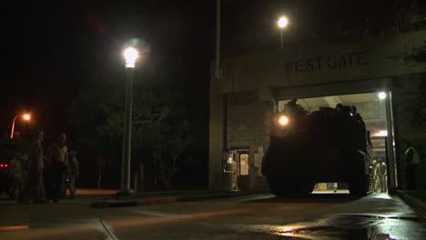 Police-And-Marines-Roll-Out-Armored-Vehicles-During-Times-Of-Public-Unrest-And-Rioting