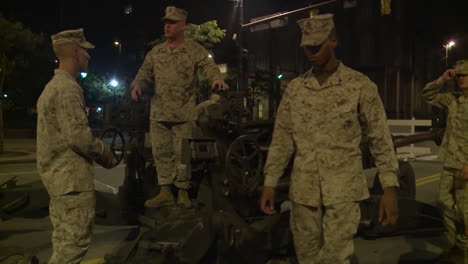 Police-And-Marines-Roll-Artillery-In-An-American-City-During-Times-Of-Public-Unrest-And-Rioting