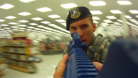 Pov-Shots-Of-An-Active-Shooter-Simulation-Moving-Through-A-Supermarket-5