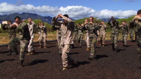 Marines-In-Basic-Training-Learn-Martial-Arts