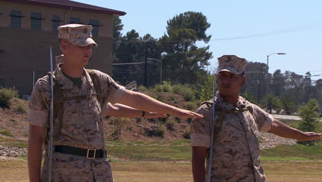 Us-Marines-Practice-Honor-Guard-Activities-During-A-Corporals-Course