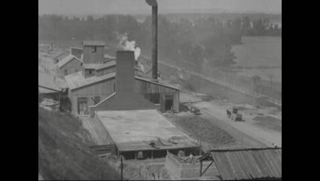 Frühe-Szenen-Des-Industriellen-Amerikas-Um-1918