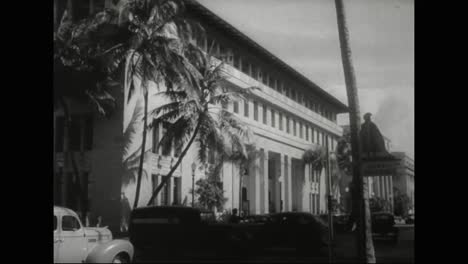 Scenes-Of-Honolulu-Hawaii-In-1940-Includes-An-Overview-Of-Significant-Buildings-Of-The-Time-1