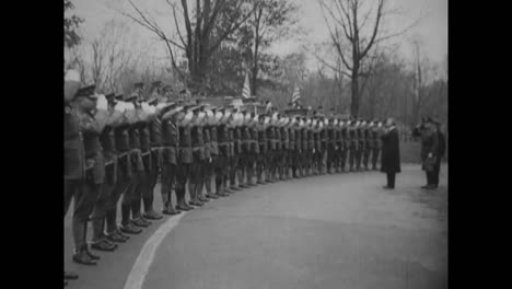 General-Summerall-Receives-A-Last-Salute-At-Ft-Meyer-On-Retirement-As-Chief-Of-Staff-In-1930