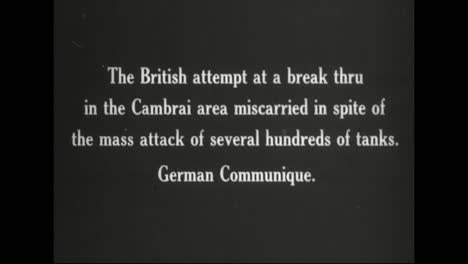 Captured-German-War-Film-From-World-War-One-Shows-British-Tanks-Captured-At-Cambrai