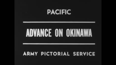 America-Invades-Japan-At-Okinawa-During-World-War-Two