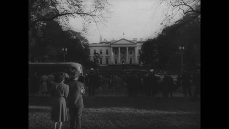The-Death-And-Funeral-Of-Us-President-Franklin-Roosevelt-In-1945