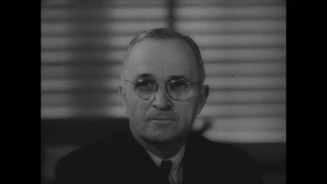 Harry-S-Truman-Is-The-New-President-Of-The-United-States-In-1945