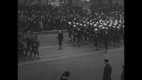 El-Soldado-Desconocido-Estadounidense-De-La-Primera-Guerra-Mundial-Desfila-Por-Washington-DC