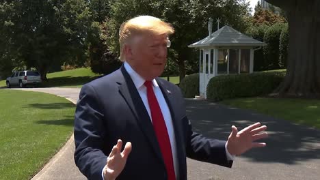 President-Trump-Speaks-About-The-Economic-Disaster-That-Iran-Is-In-Due-To-Tariffs-2019