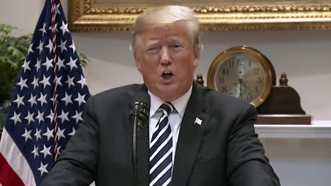 President-Trump-Says-There'S-Professionalism-Involved-In-The-Illegal-Immigrant-Caravans-2019