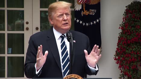 President-Trump-Makes-Remarks-On-Phone-Calls-Going-To-An-Unauthorized-Number-And-His-Son-Donald-Jr-Mueller-Report-2019