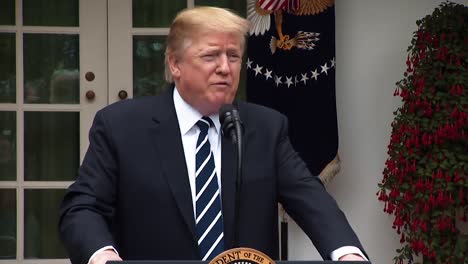 President-Trump-Makes-Remarks-On-His-Transperancy-Regarding-The-Mueller-Report-And-Investigation-2019