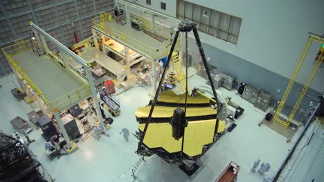 Broll-Of-The-Construction-Of-The-James-Webb-Telescope-2016