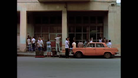 Historische-Straßenszenen-Aus-Kuba-In-Den-1980er-Jahren