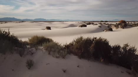 Antena-Sobre-El-Desierto-En-White-Sands-National-Monument-En-Nuevo-México-1