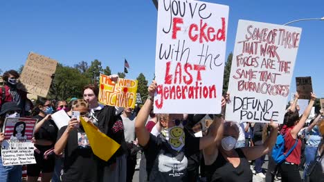 Extreme-Slo-Mo-Signs-Say-You-F***Ed-With-The-Wrong-Generation-During-A-Black-Lives-Matter-Blm-March-In-Ventura-California-2