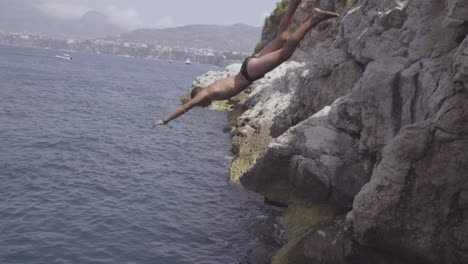 A-Man-Dives-Off-A-Cliff-Along-The-Amalfi-Coast-Italy