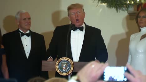 President-Trump-And-The-First-Lady-Deliver-Remarks-At-The-Congressional-Ball-2019