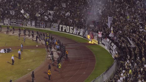A-Riot-And-Fires-Break-Out-As-Soccer-Hooligans-Go-Crazy-Rioting-At-A-Football-Match-In-Novi-Sad-Serbia-4