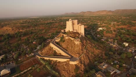 An-aerial-view-shows-the-Alila-Fort-Bishangarh-in-Jaipur-Rajasthan-India-1