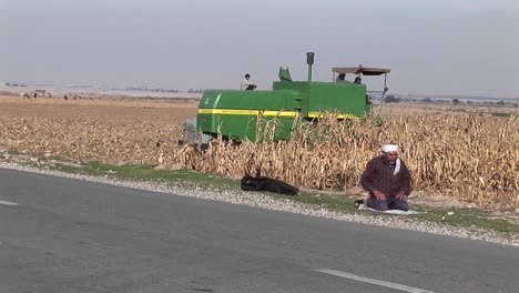 A-tractor-plows-a-field-in-Iran-1
