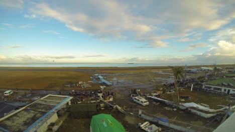 Time-Lapse-Over-The-Airport-And-Airbase-At-Tacloban-In-The-Philippines-Following-Typhoon-Haiyan