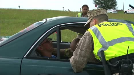 Firefighters-Practice-Responding-To-A-Car-Wreck-Rollover-Accident