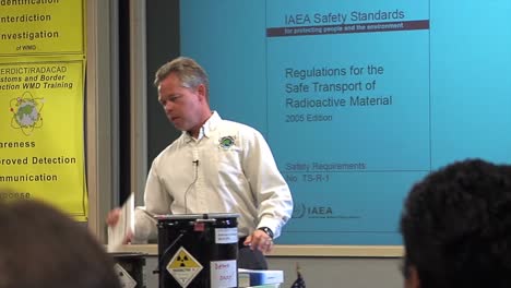 A-Lecturer-Talks-About-Transporting-Hazardous-And-Radioactive-Materials