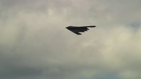 The-B2-Stealth-Bomber-In-Flight