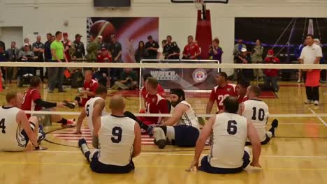 The-Us-Marines-Play-The-Us-Navy-In-A-Game-Of-Seated-Volleyball-2