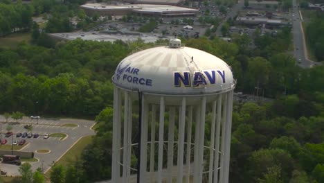 Aerial-Shots-Over-Joint-Base-Andrews-In-Maryland