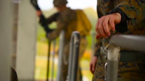Marines-Practice-Their-Fast-Roping-And-Rappeling-Skills-At-Camp-Hensen-1