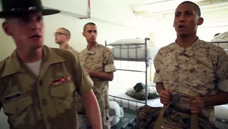 Basic-Training-With-An-Angry-Sargent-At-Marine-Boot-Camp-1