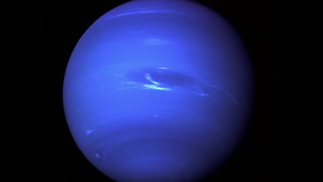 Shot-Of-The-Planet-Neptune-From-The-Nasa-Voyager