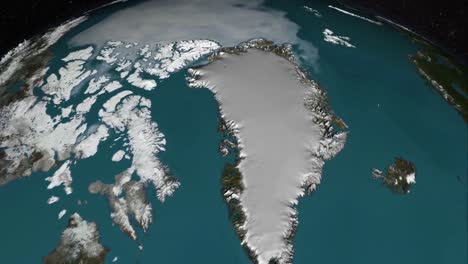 NASA-Animation-Zeigt-Ein-Flugzeug,-Das-Die-Eistiefe-In-Der-Arktis-überwacht